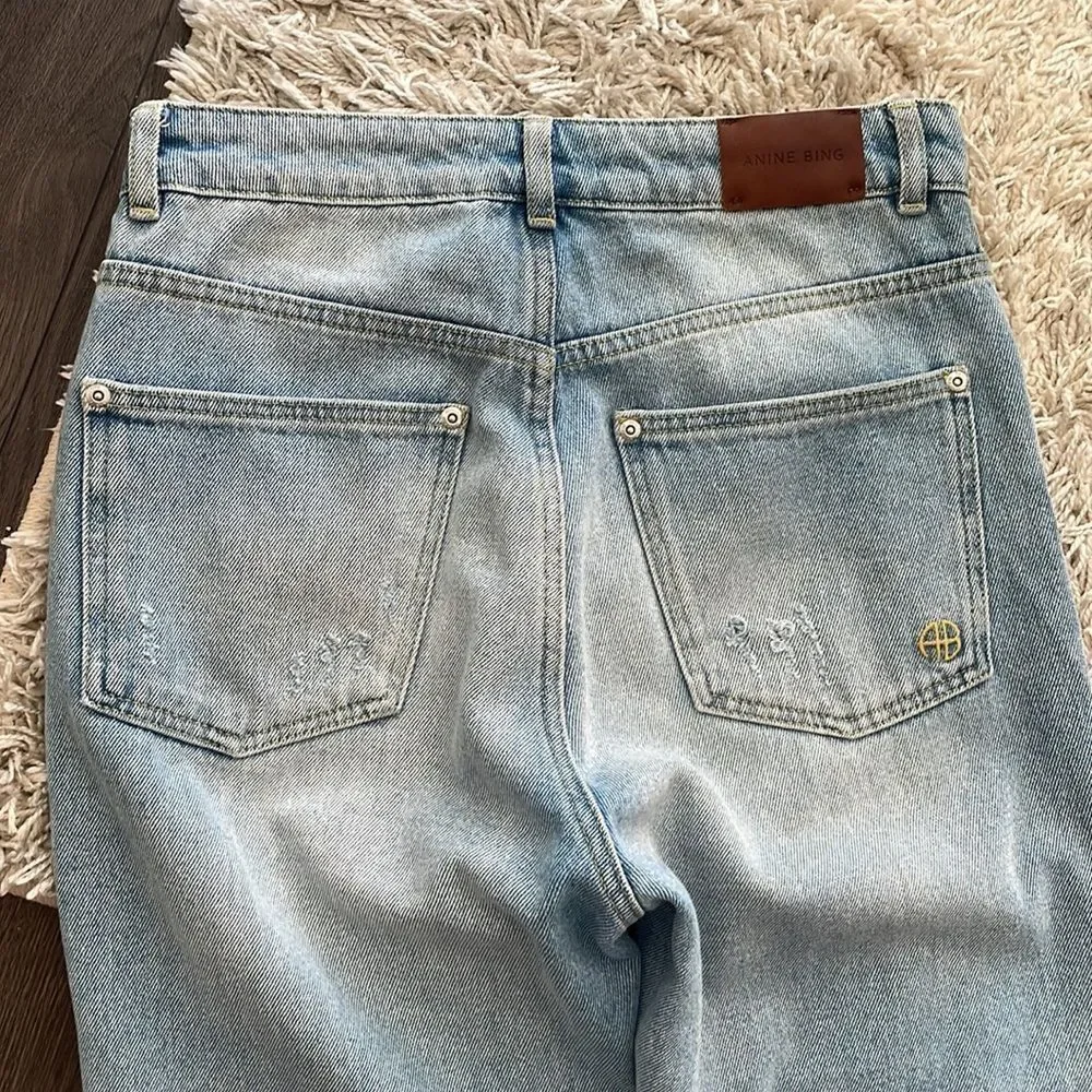 ANINE BING | Giovanna Straight Jeans - Picture 16 of 17